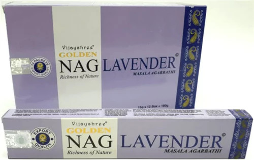 Golden Nag Lavander-Levendula Masala Füstölő