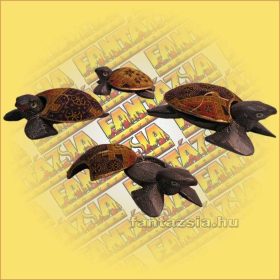 Teknős hamutartó pöttyös közepes B