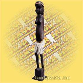 Asmat szobor 80 cm,lány