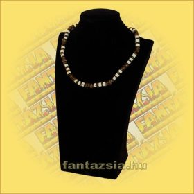 Csont nyaklánc,kókuszbetéttel