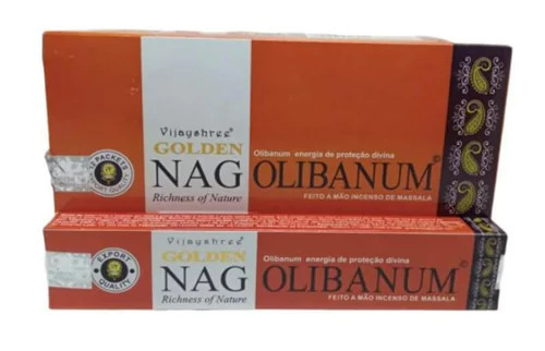 Golden Nag Olibanum-Tömjén Masala Füstölő