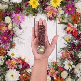   Sagrada Madre-Gyógynövényes Füstölő Köteg- Rose Rózsa