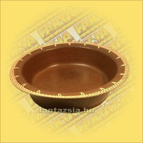 tál lomboki rattanszéllel nagy A