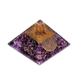 Orgonit Piramis-Ametiszt