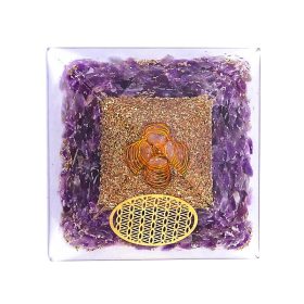 Orgonit Piramis-Ametiszt