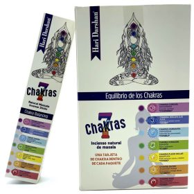   Tribal Soul-7 Chakras White-7 Csakra Fehér  Masala Füstölő