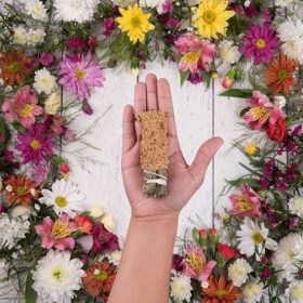   Sagrada Madre-Gyógynövényes Füstölő Köteg- Narancs és Citronella