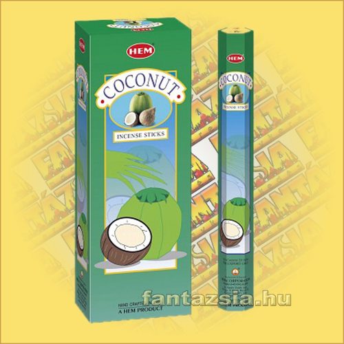 HEM Kókusz illatú indiai füstölő /HEM Coconut/