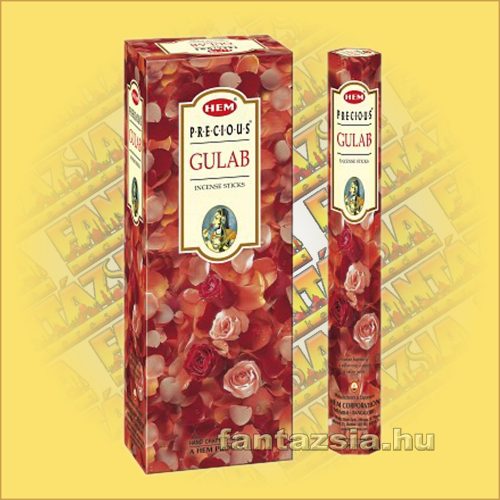 HEM Indiai Rózsa illatú indiai füstölő /HEM Precious Gulab/
