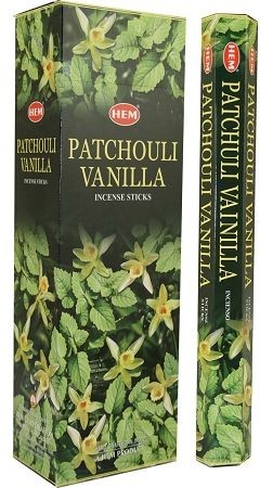 Hem Pacsuli és Vanillia indiai füstölő/Hem Patchouli Vanilla