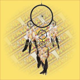 Álomfogó (álomőrző) fekete 22cm