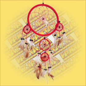 Álomfogó (álomőrző) piros 16cm