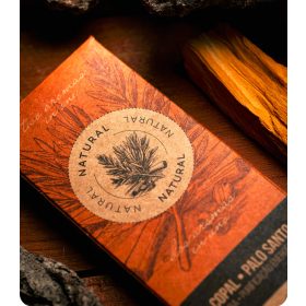   Sagrada Madre-Natural Doble Copal Palo Santo Füstölőpálca