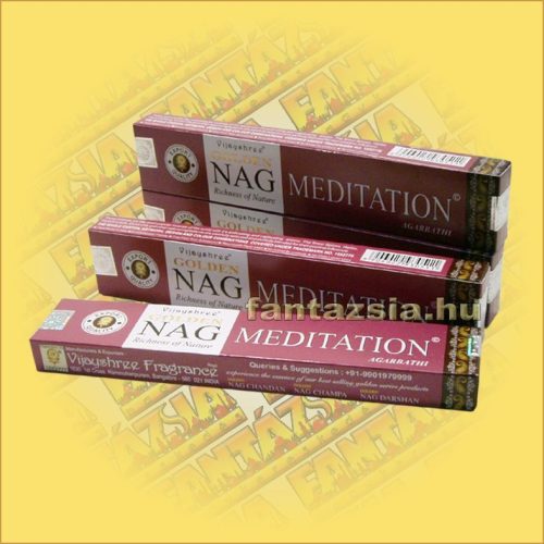 Golden Nag Meditation masala füstölő