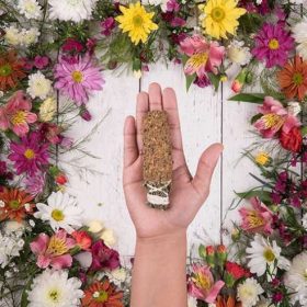   Sagrada Madre-Gyógynövényes Füstölő Köteg- Mirha és Palo Santo