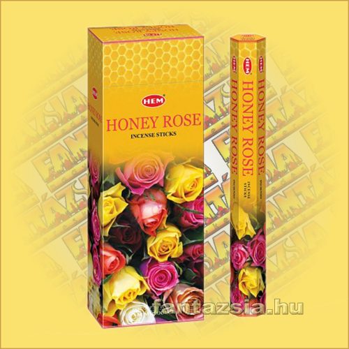 HEM Méz Rózsa illatú indiai füstölő /HEM Honey Rose/