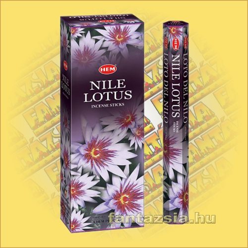 HEM Nílusi Lótusz illatú indiai füstölő /HEM Nile Lotus/