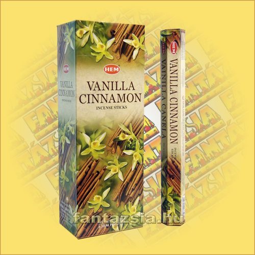 HEM Vanília Fahéj illatú füstölő /HEM Vanilla Cinnamon/