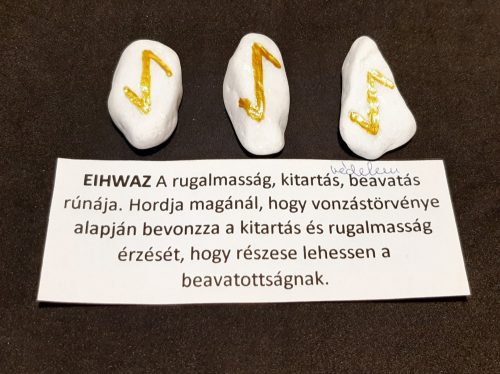 EIHWAZ-Rúna talizmán-görög márvány