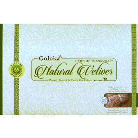 Goloka Natural Vetiver Masala Füstölő