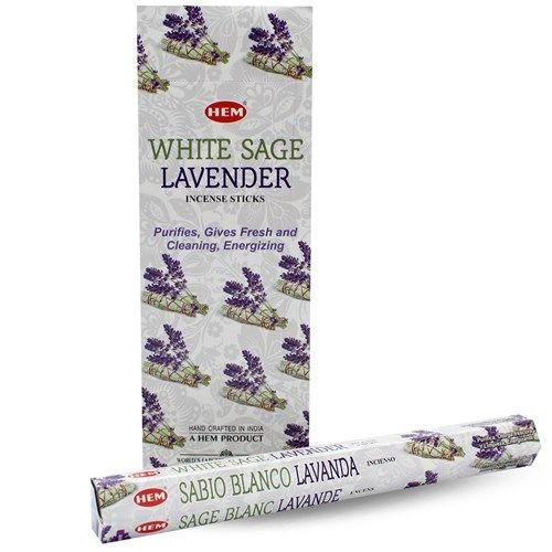 Hem White Sage Lavender/Hem Fehér zsálya és levendula indiai füstölő