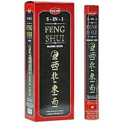 Hem Feng Shui 5 in 1/Hem Feng Shui 5 az Egyben indiai füstölő