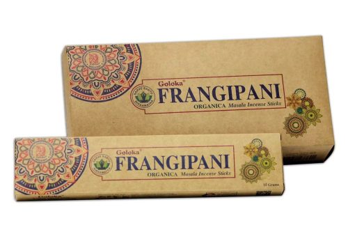 Goloka Frangipani-Organikus sorozat  Masala Füstölő
