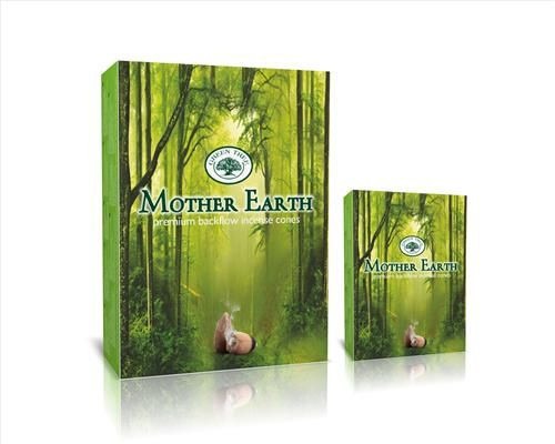 Green Tree-Mother Eart-Földanya-Back Flow-lefelé áramlós kúp (folyékony füst)