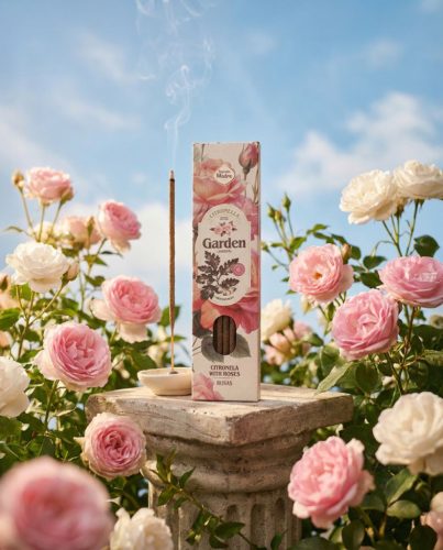 Sagrada Madre Garden Citronella & Rosa Füstölőpálca