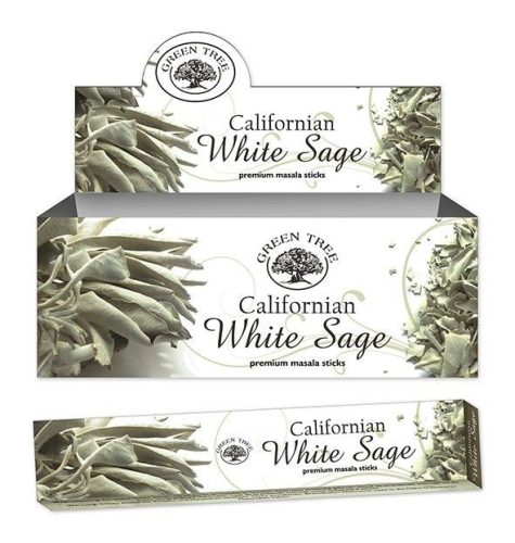 Green Tree-Californian White Sage-Kaliforniai Fehér Zsálya Masala Füstölő