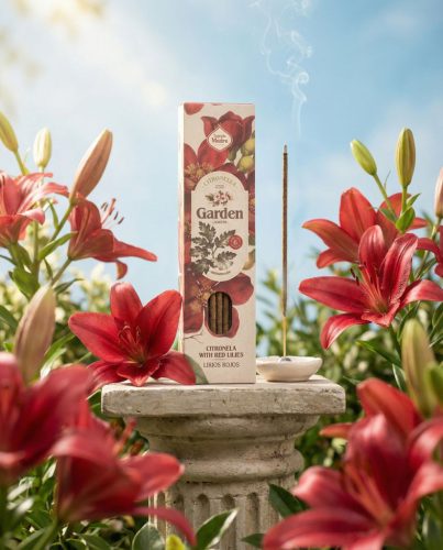 Sagrada Madre Garden Citronella & Red Lilies Füstölőpálca