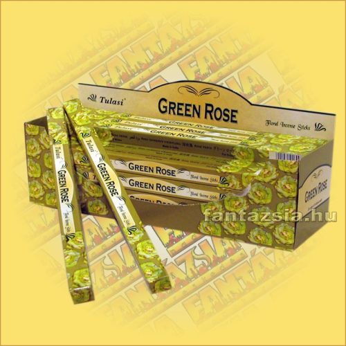 Zöld Rózsa füstölő-Tulasi Green Rose