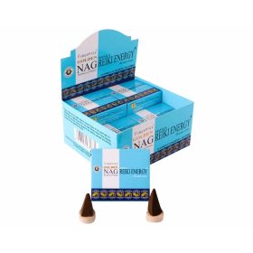 Golden Nag Reiki Energy Masala Kúpfüstölő