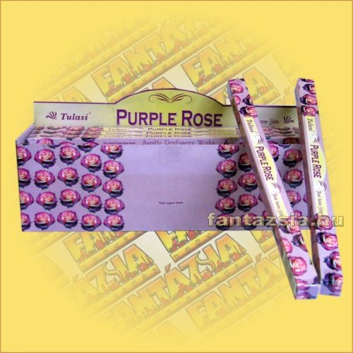 Bíbor Rózsa füstölőp-Tulasi Purple Rose