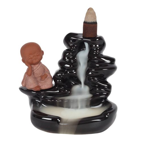 "Kis Buddha"-Back Flow-lefelé áramlós-folyékony füst- füstölőtartó