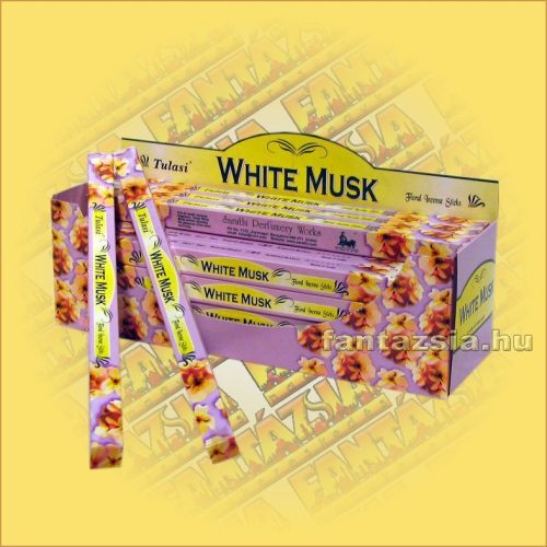 Fehér Pézsma füstölő-Tulasi White Musk