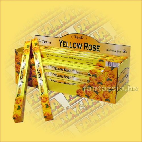 Sárga Rózsa füstölő-Tulasi Yellow Rose