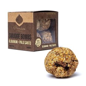   Sagrada Madre-Olibanum-Palo Santo -Tömjén és Palo Santo Gyógynövény Golyó