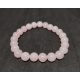 Rózsakvarc karkötő-8 mm