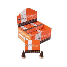 Golden Nag Olimbano Tömjén Masala Kúpfüstölő