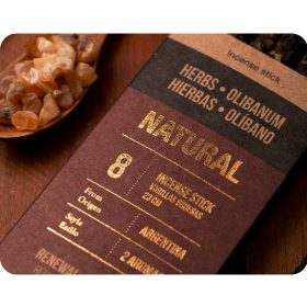 Sagrada Madre-Natural Doble Herbs Olibanum Füstölőpálca