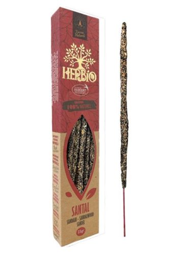 HERBIO-Santal-Sandalo-Szantálfa füstölő