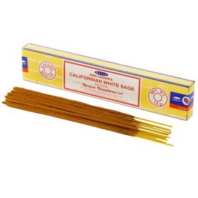   Satya Nag Champa Californian White Sage-K.N.Satyam Setty maszala füstölő