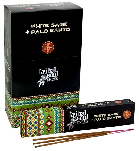 Tribal Soul-White Sage & Palo Santo-Fehér Zsálya és Palo Santo  Masala Füstölő