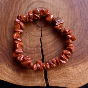 Vörös Jáspis  karkötő 