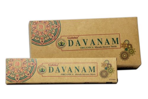 Goloka Davanam-Organikus sorozat  Masala Füstölő