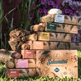   Sagrada Madre-Gyógynövényes Füstölő Köteg- Illatos fák és gyógynövények készlet