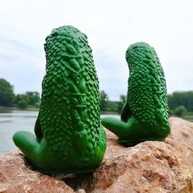 Gaia-Földanya Szobor-Zöld