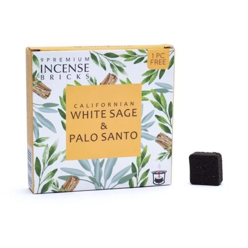 Aromafume-White Sage & Palo Santo-Fehér Zsálya és Palo Santo  füstölőkocka