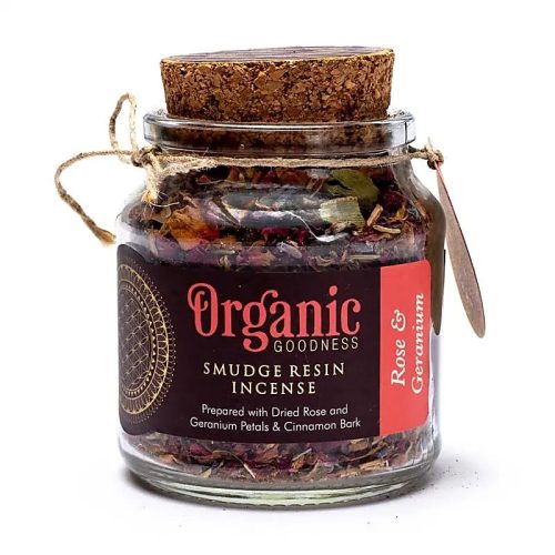 Organic Üveges Gyanták-Rose & Geranium 